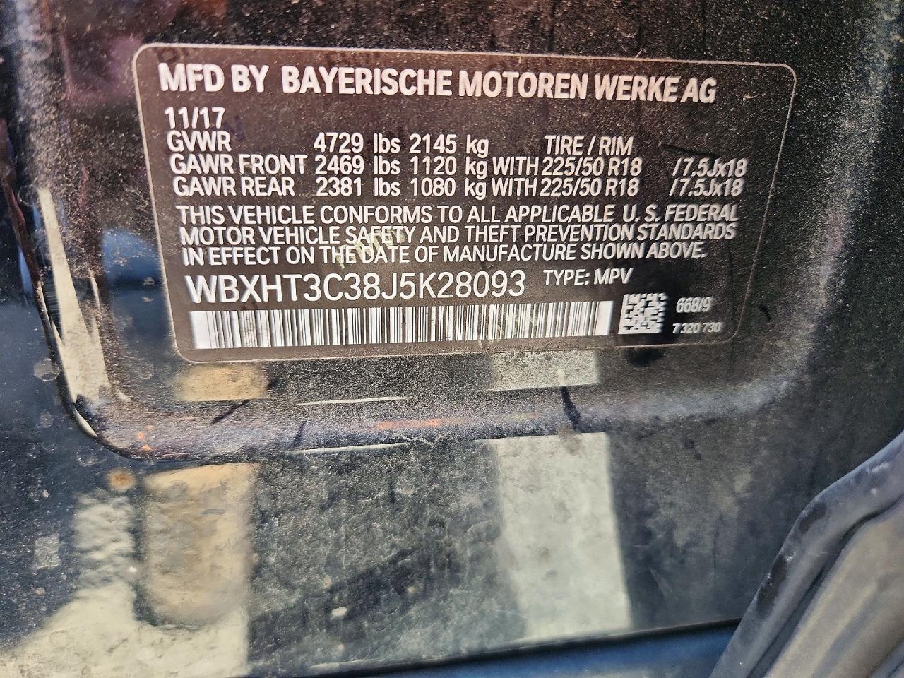 2018 BMW X1