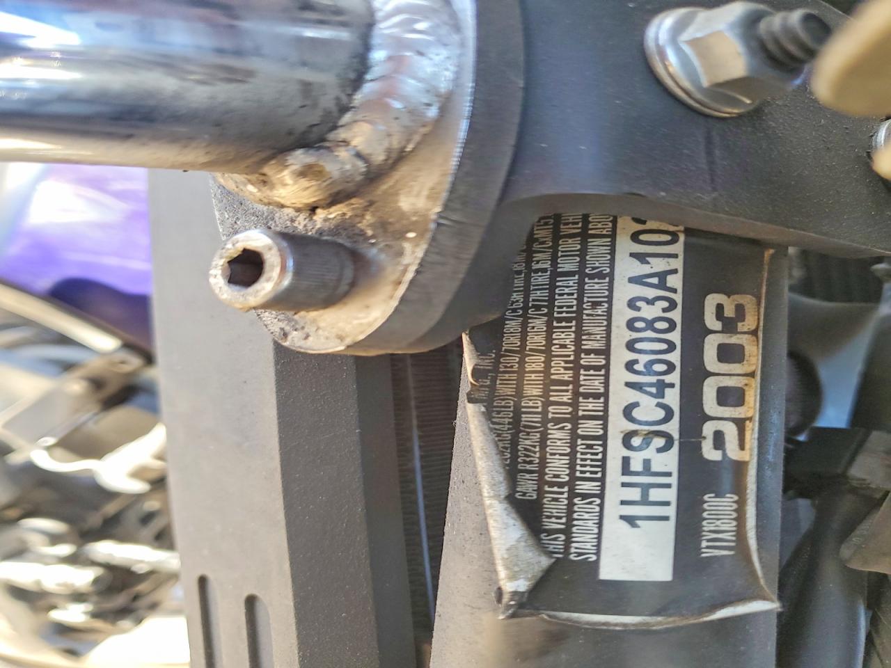 2003 HONDA VTX CYCLE
