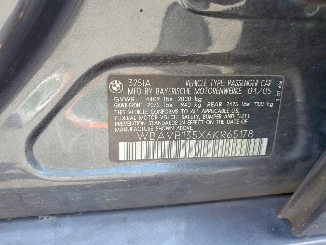 2006 BMW 3 SERIES