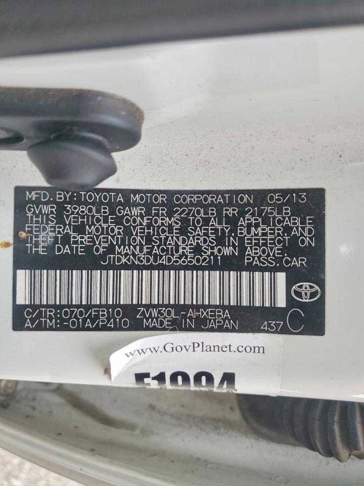 2013 TOYOTA PRIUS