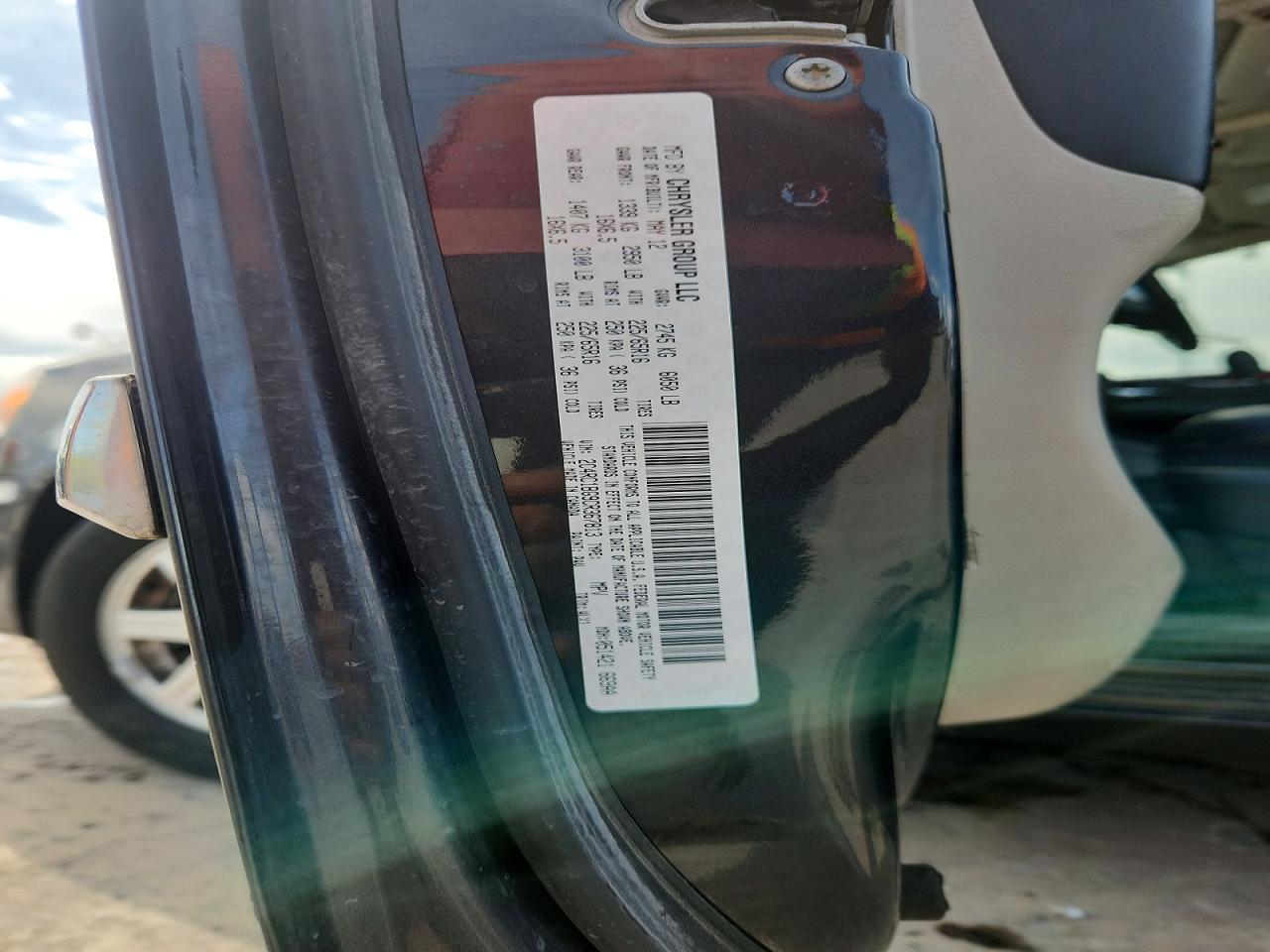 2012 CHRYSLER MINIVAN