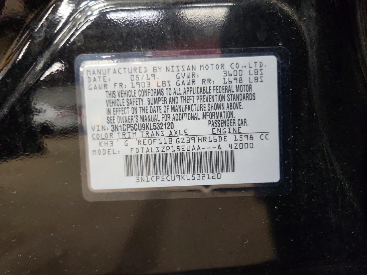 2019 NISSAN KICKS