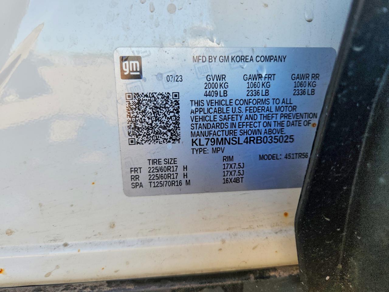 2024 CHEVROLET TRAILBLZR