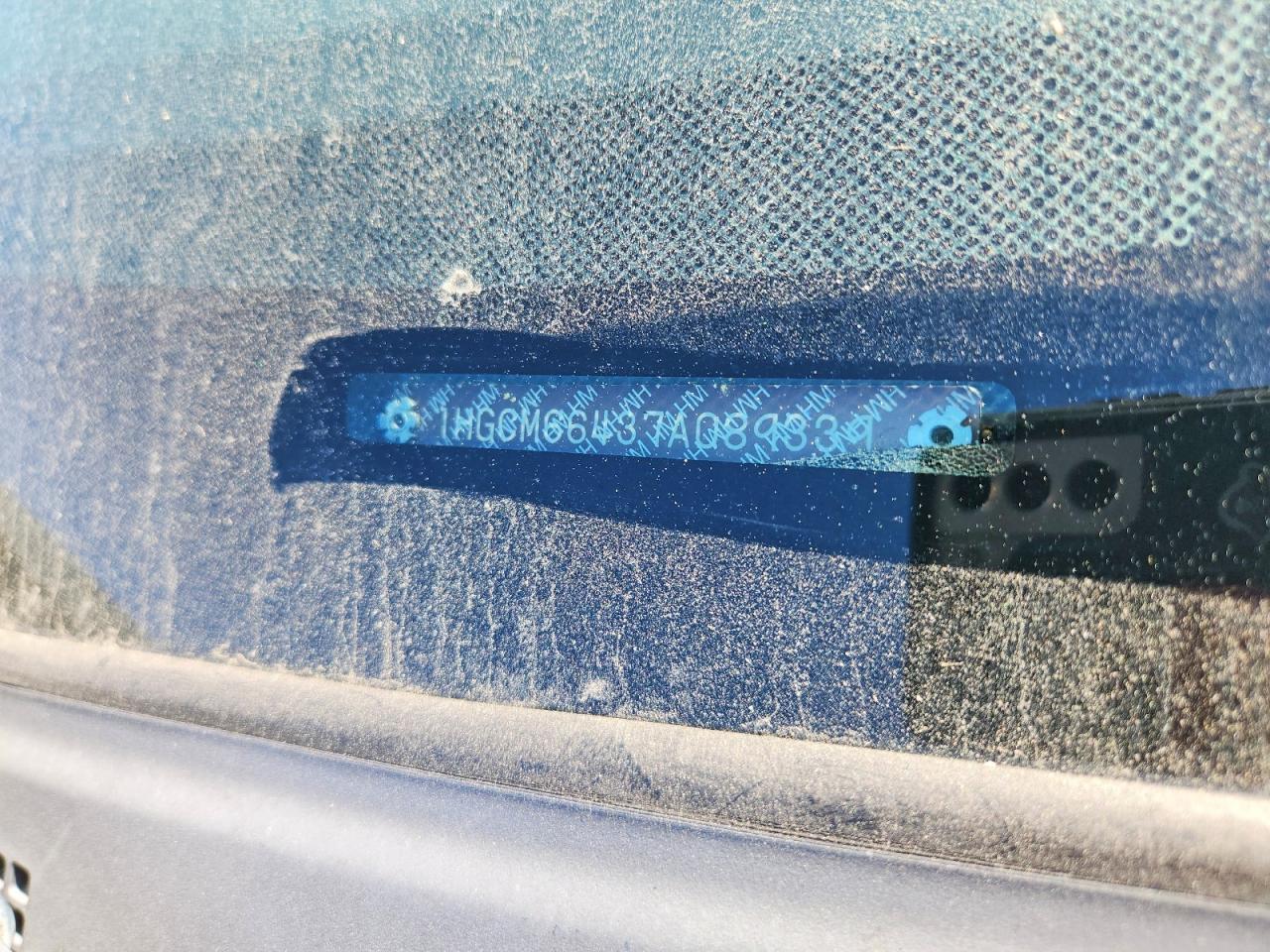 2007 HONDA ACCORD