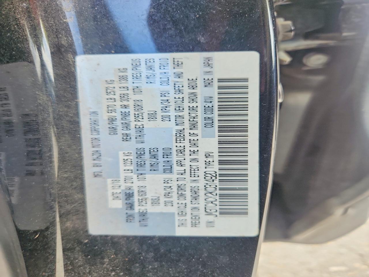2019 MAZDA CX-9