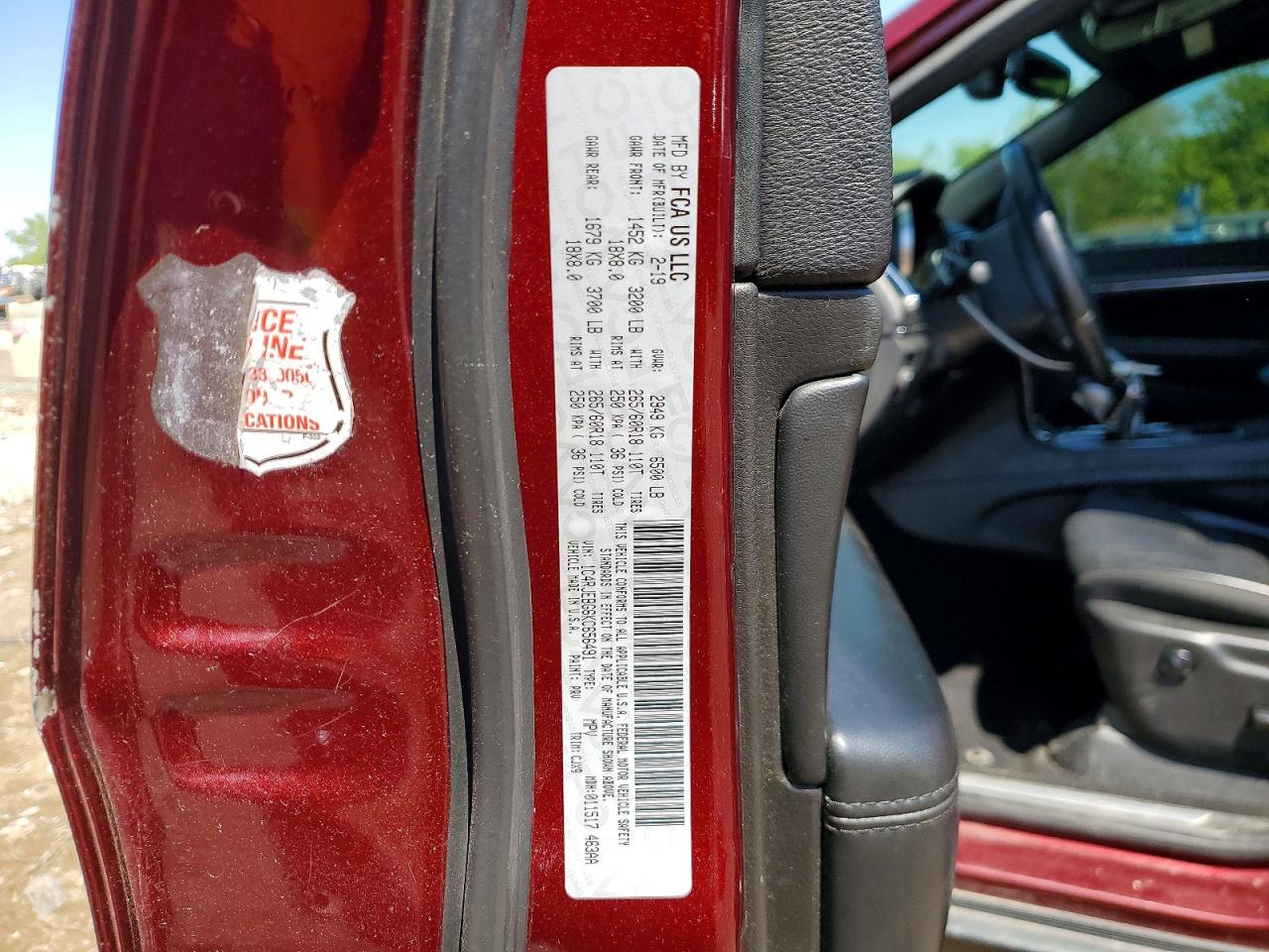 2019 JEEP CHEROKEE