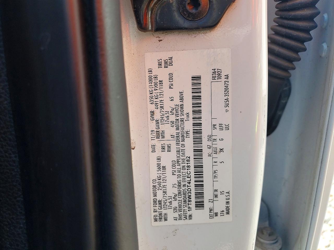 2020 FORD F350