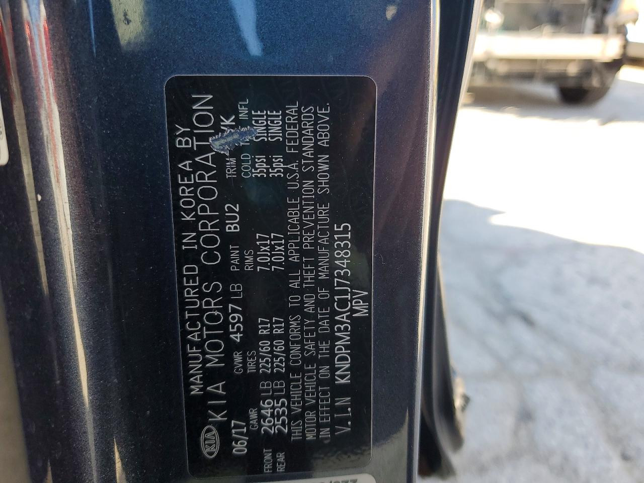 2018 KIA SPORTAGE