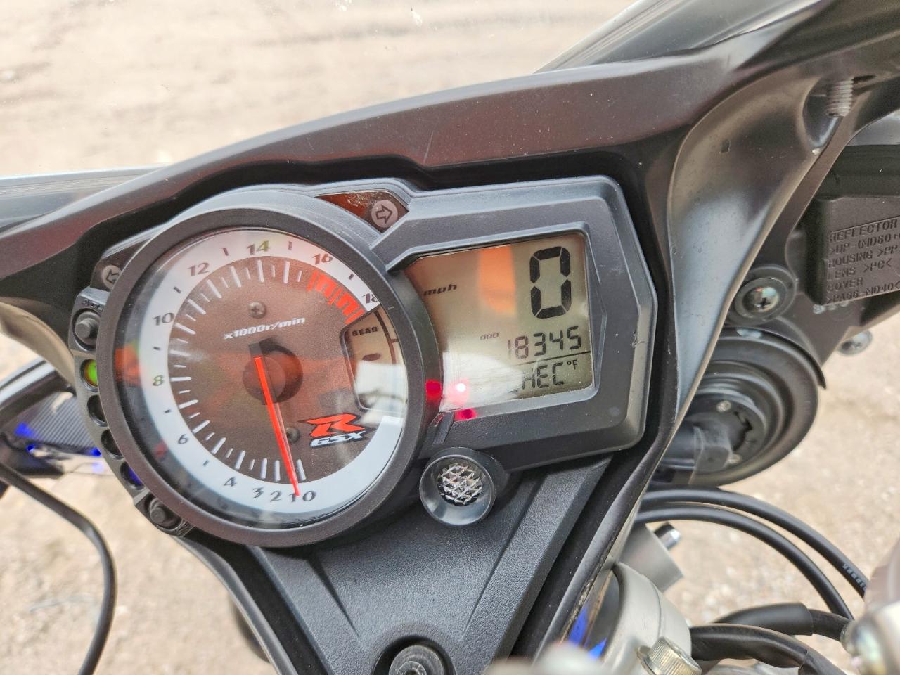 2008 SUZUKI GSXR600
