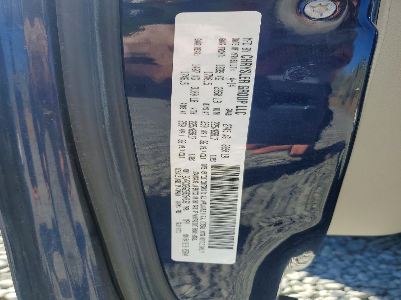 2014 DODGE CARAVAN