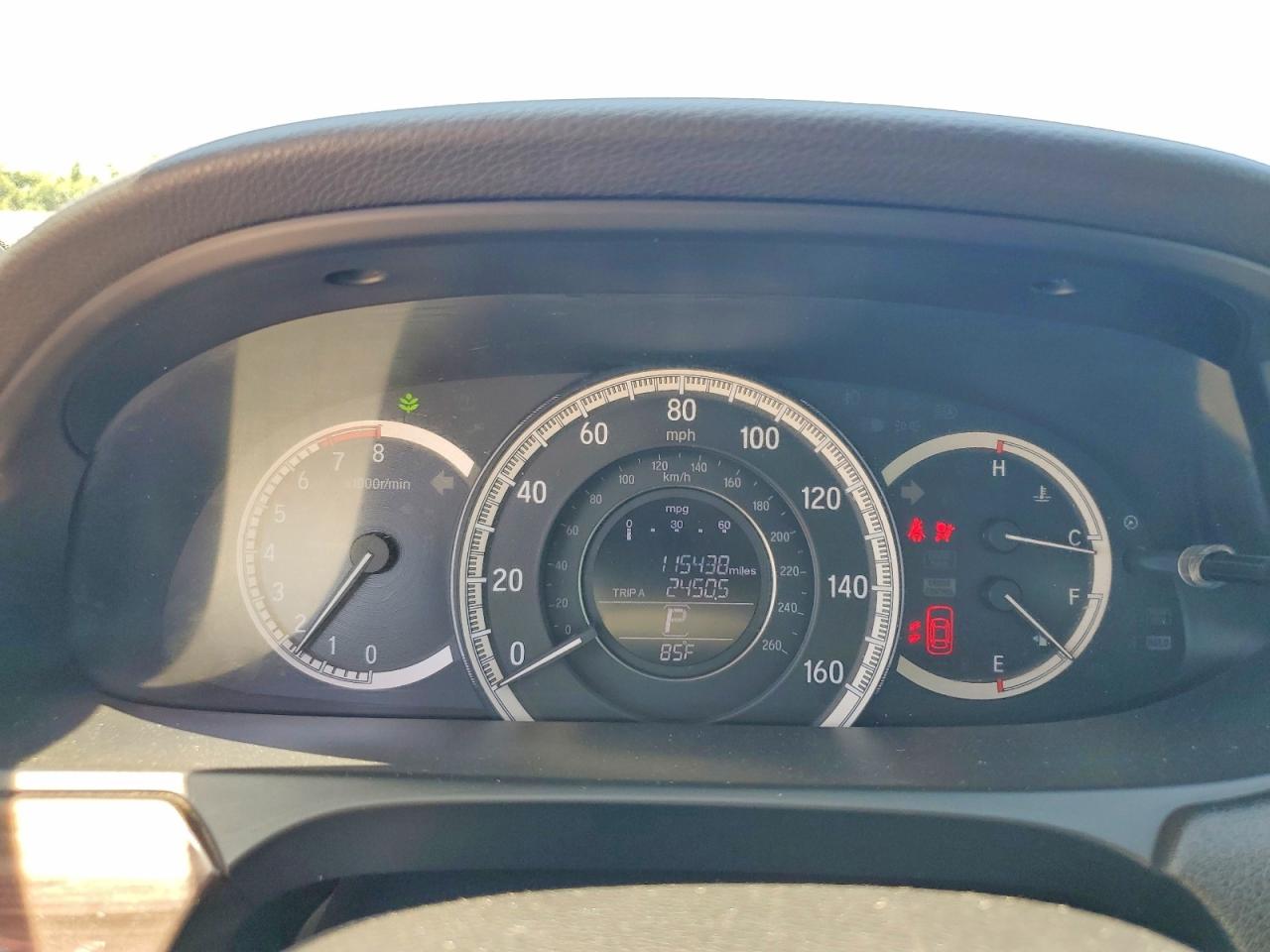 2016 HONDA ACCORD