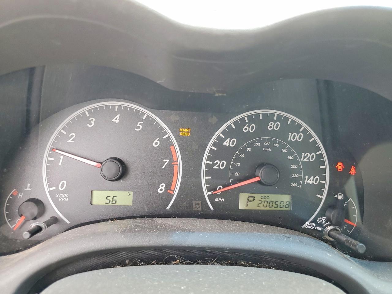 2010 TOYOTA COROLLA