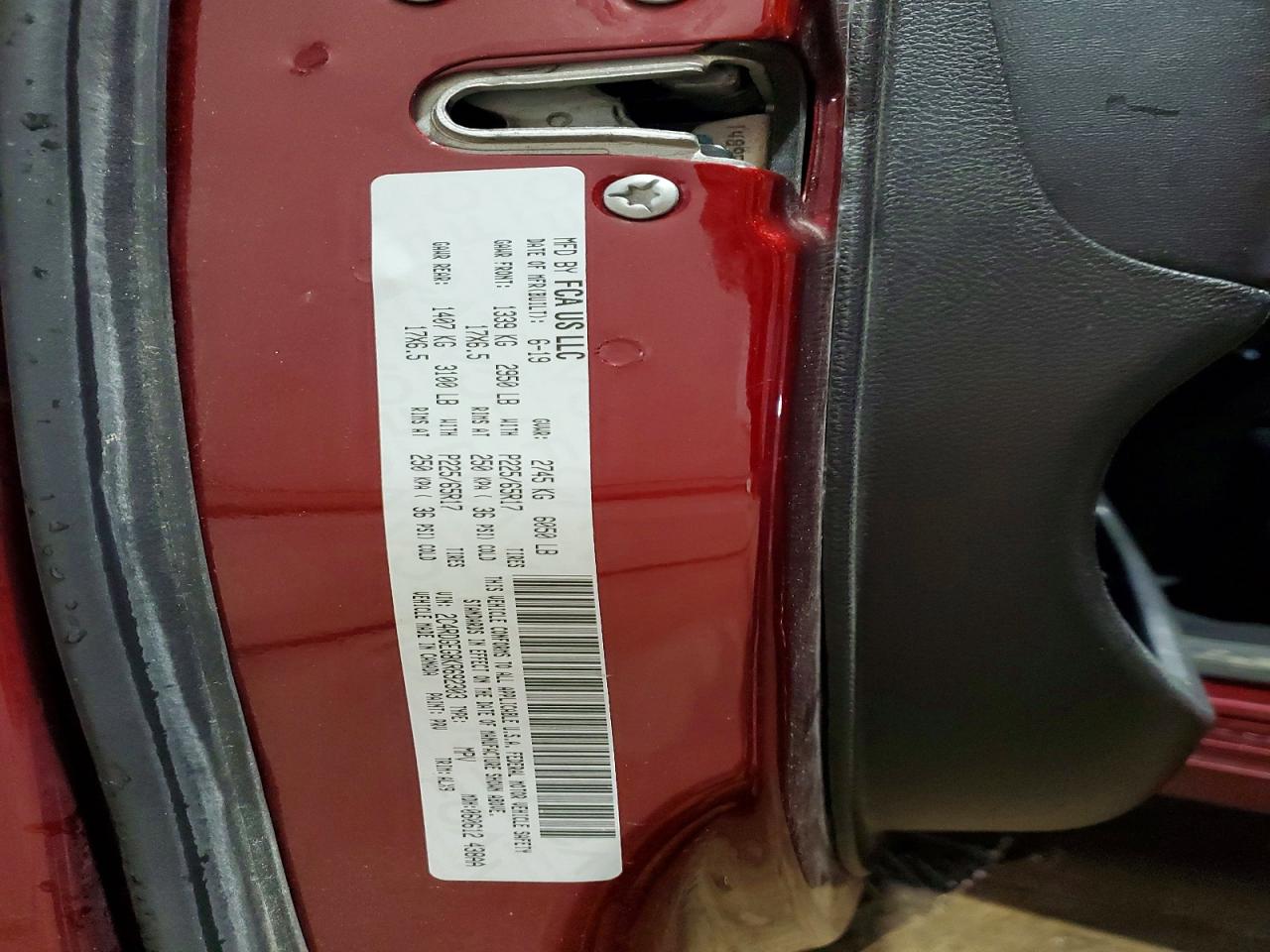 2019 DODGE CARAVAN