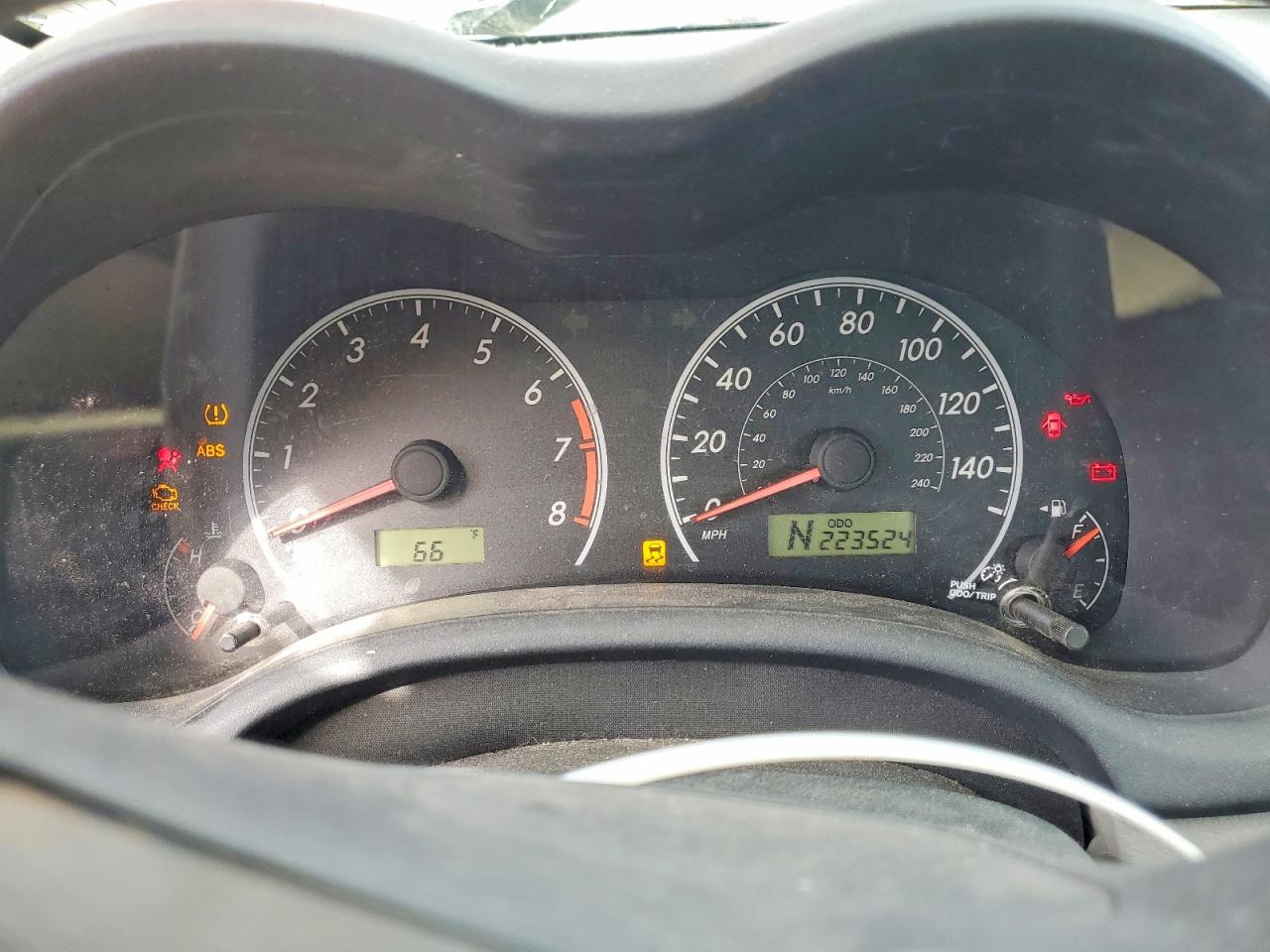 2012 TOYOTA COROLLA
