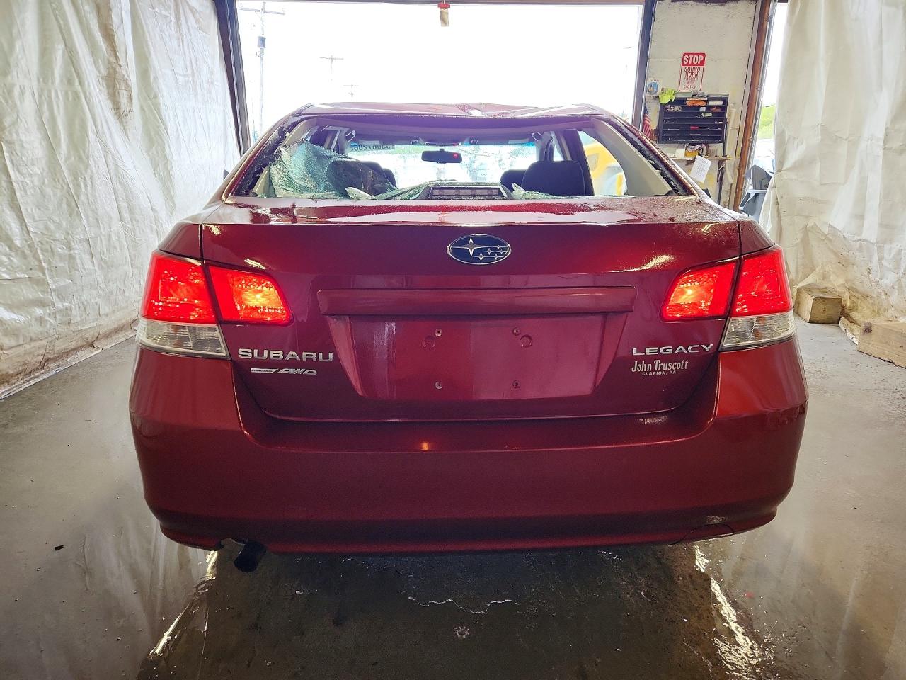 2012 SUBARU LEGACY