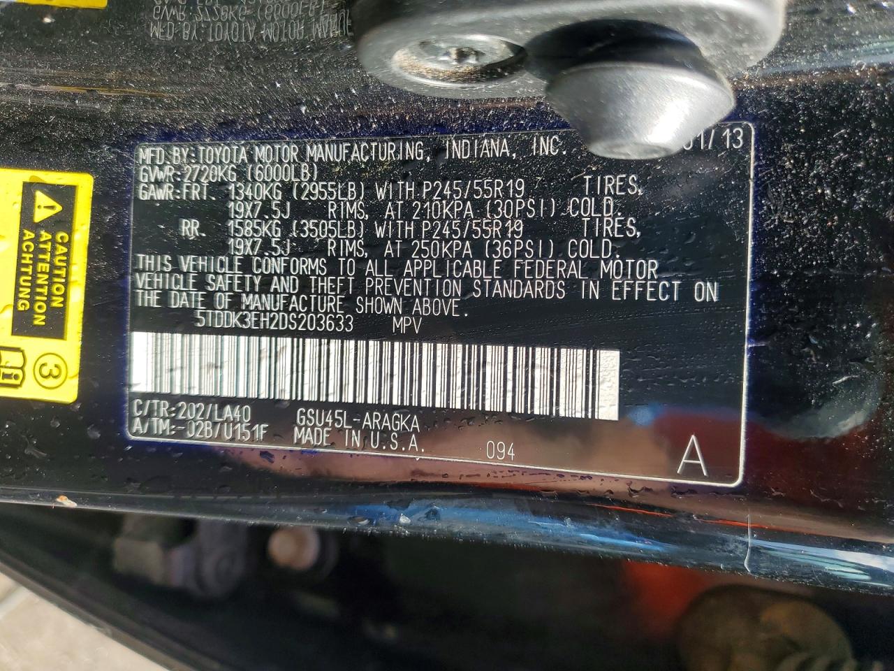 2013 TOYOTA HIGHLANDER