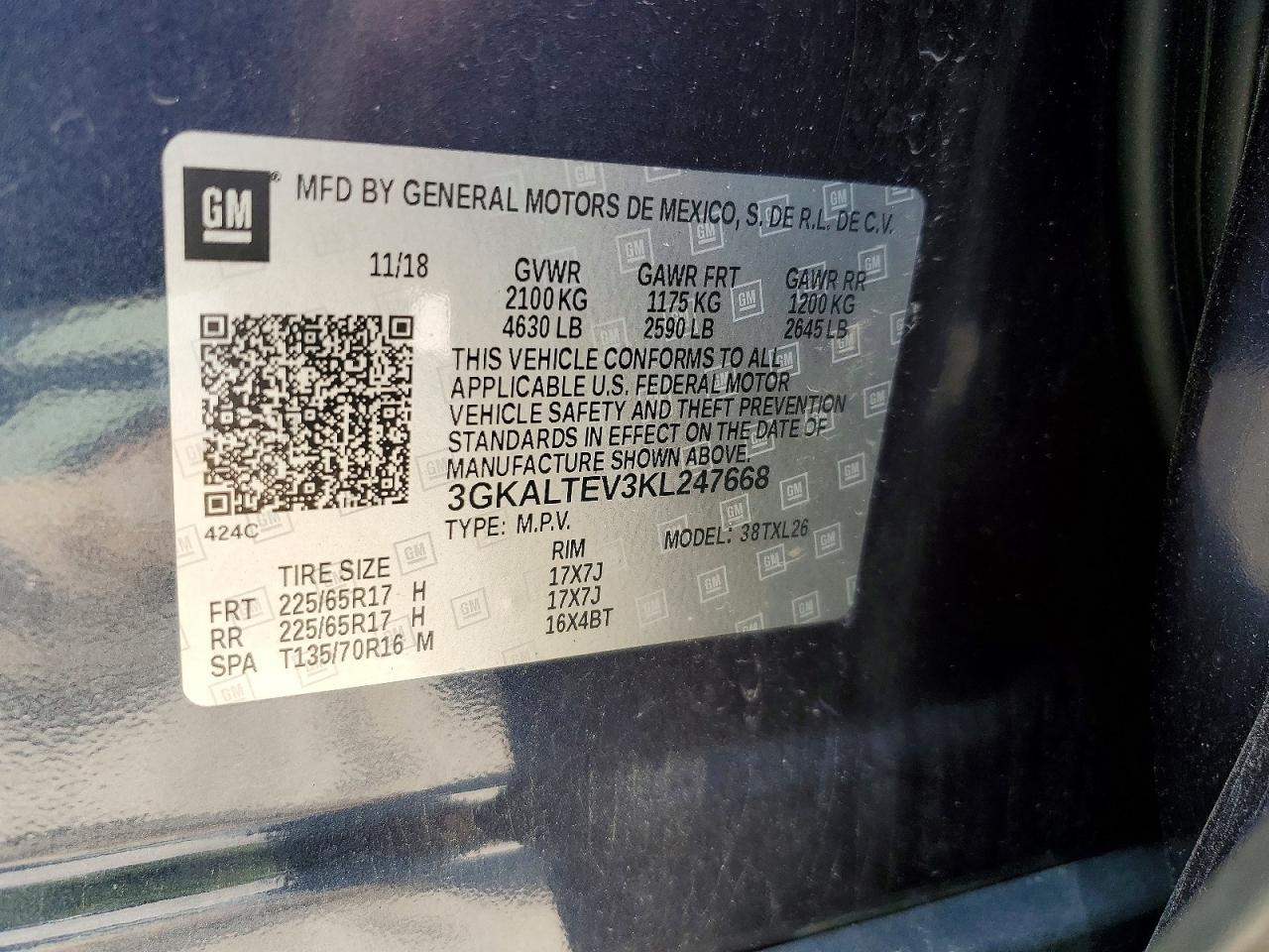 2019 GMC TERRAIN