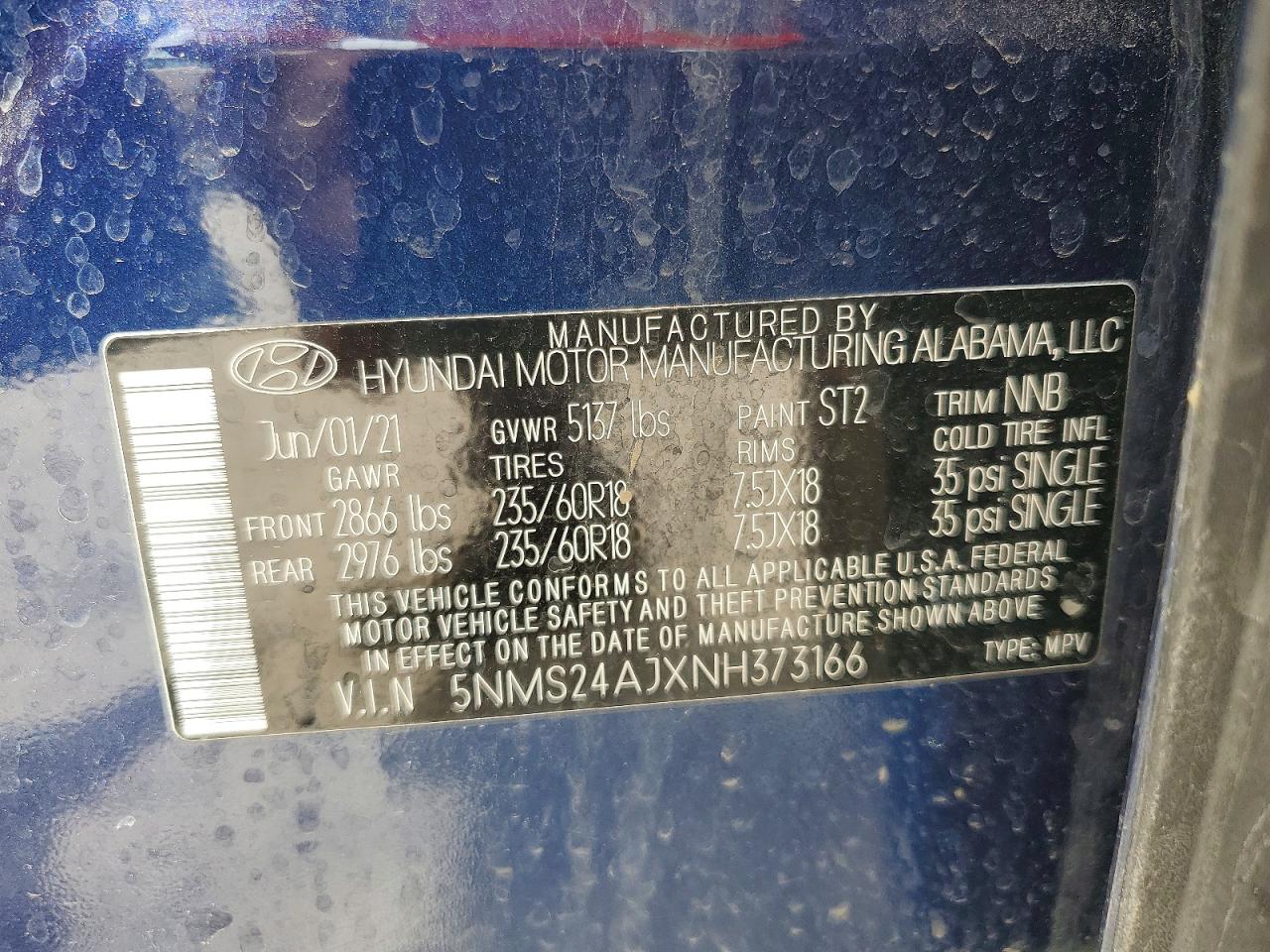2022 HYUNDAI SANTA FE