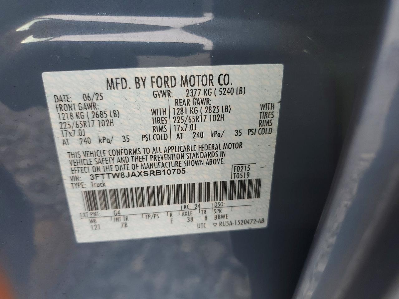 2025 FORD MAVERICK