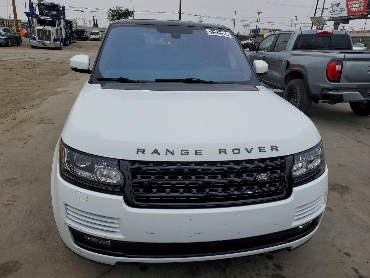 2016 LAND ROVER RANGEROVER
