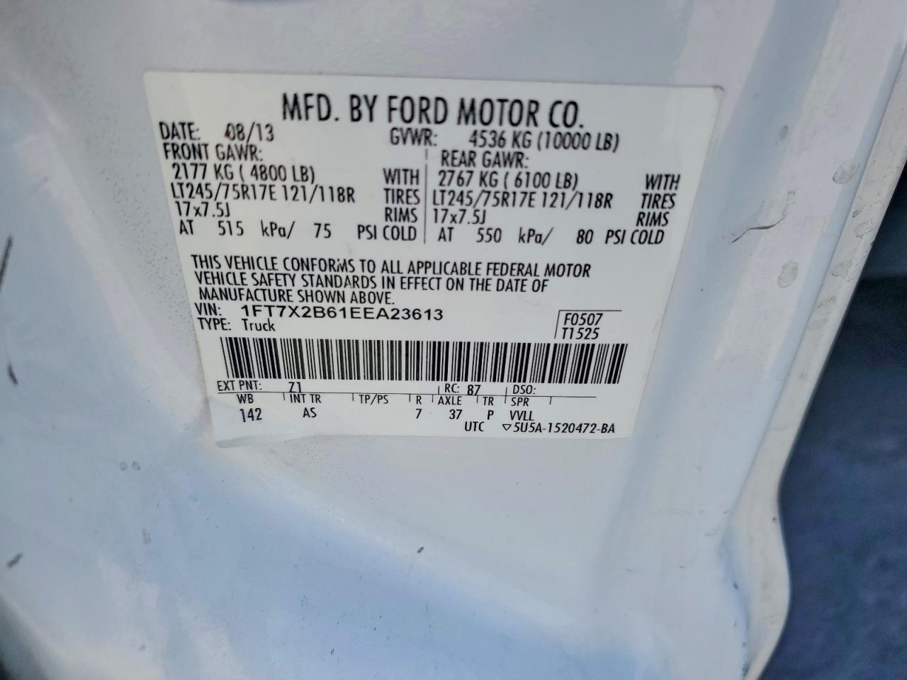 2014 FORD F250