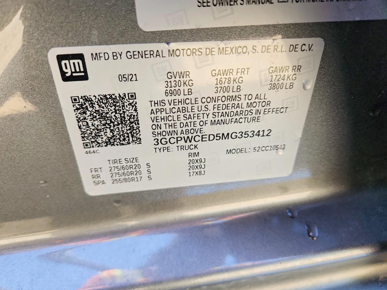 2021 CHEVROLET ALL Models