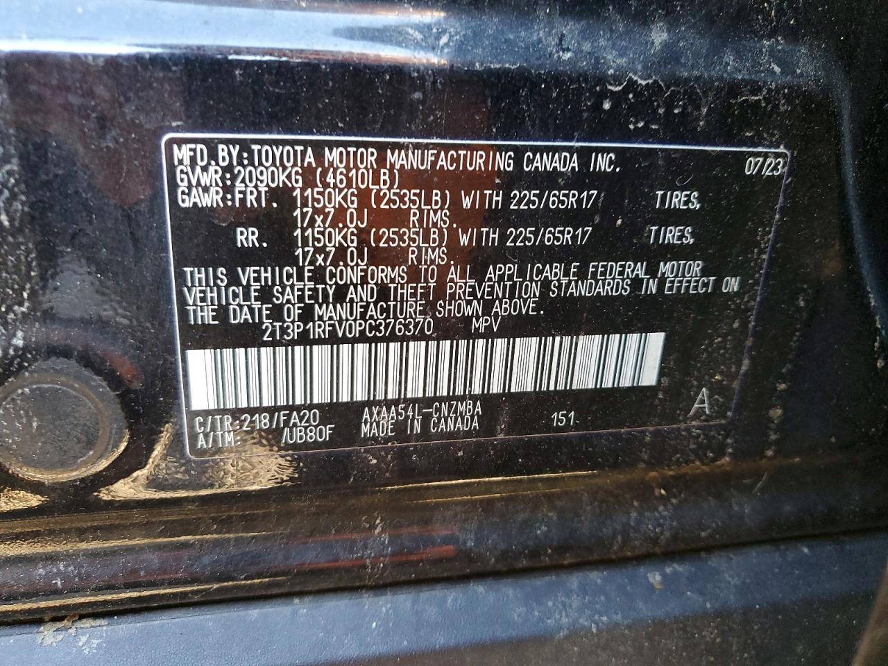 2023 TOYOTA RAV4