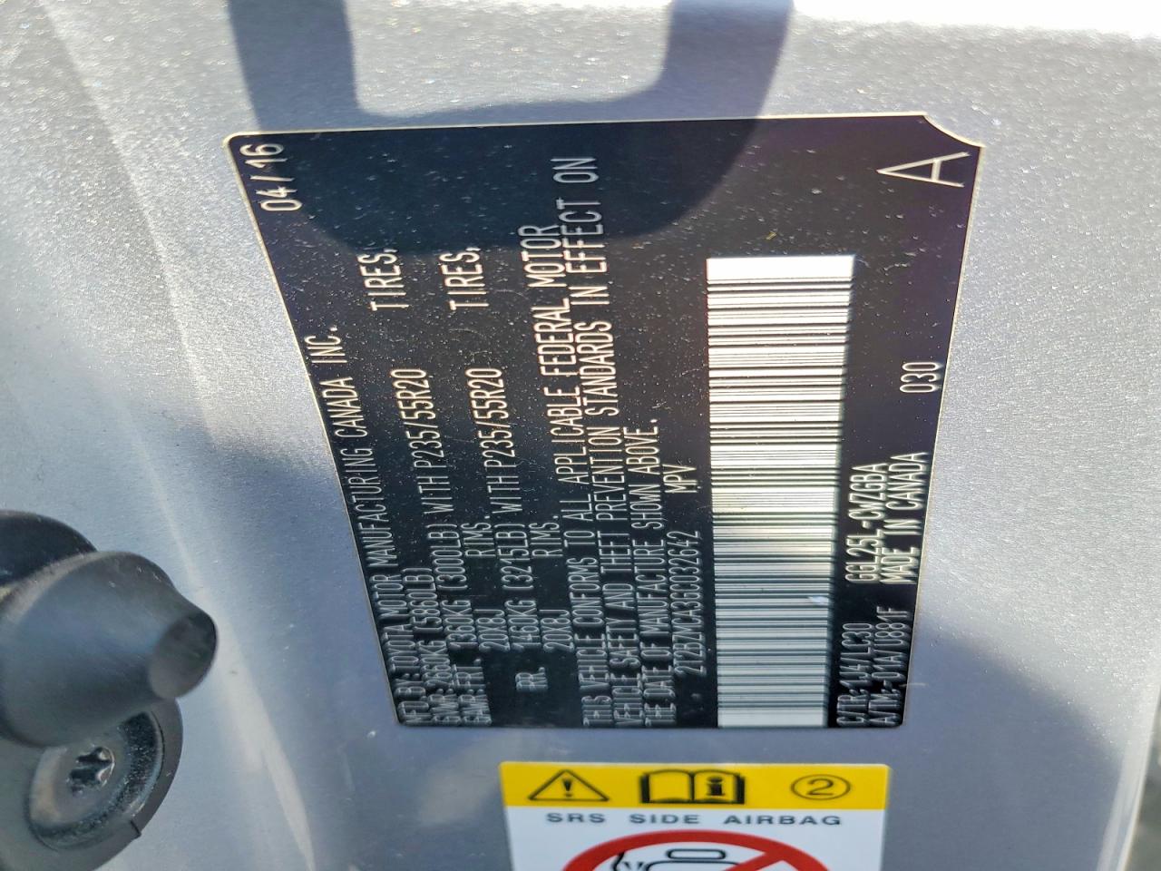 2016 LEXUS RX350