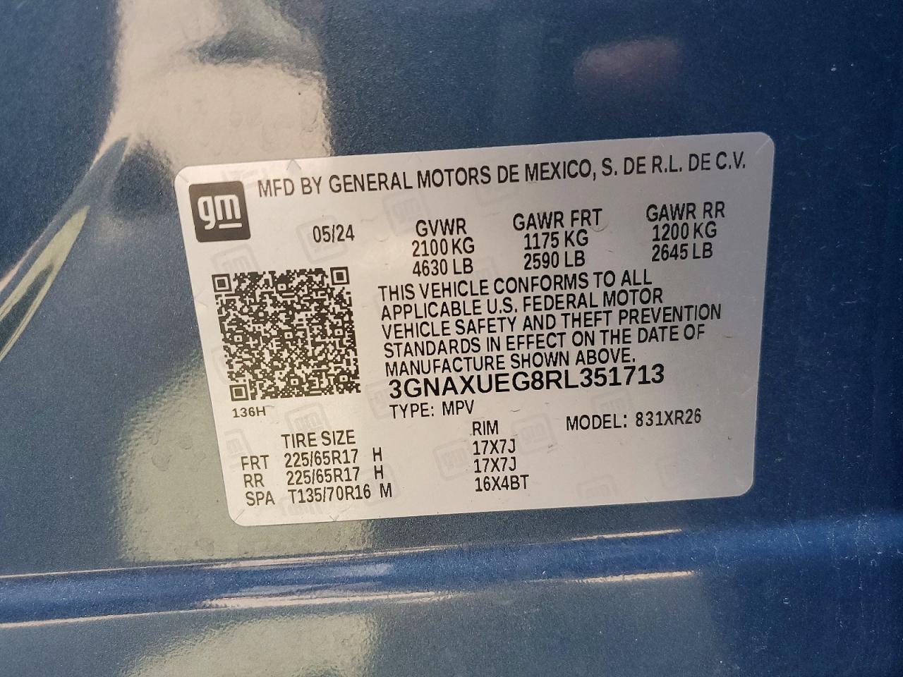 2024 CHEVROLET EQUINOX