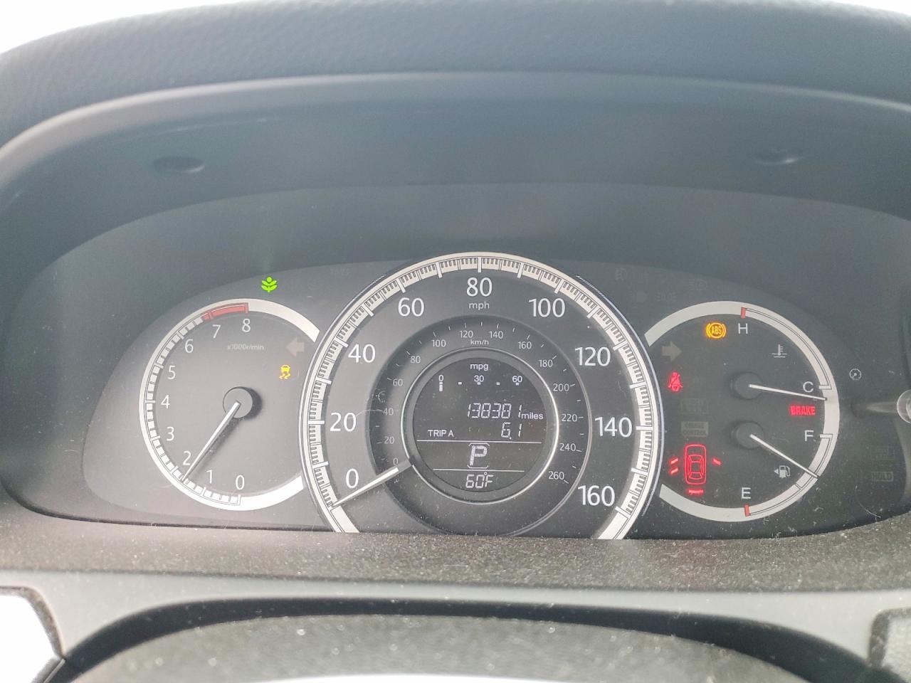 2015 HONDA ACCORD LX