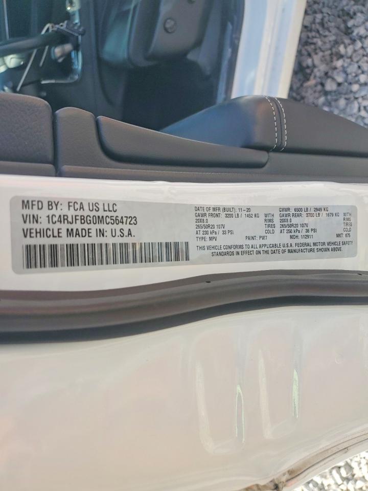 2021 JEEP CHEROKEE