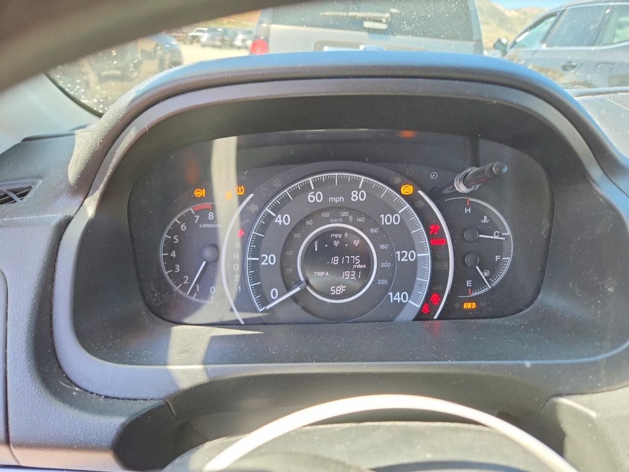 2013 HONDA CRV