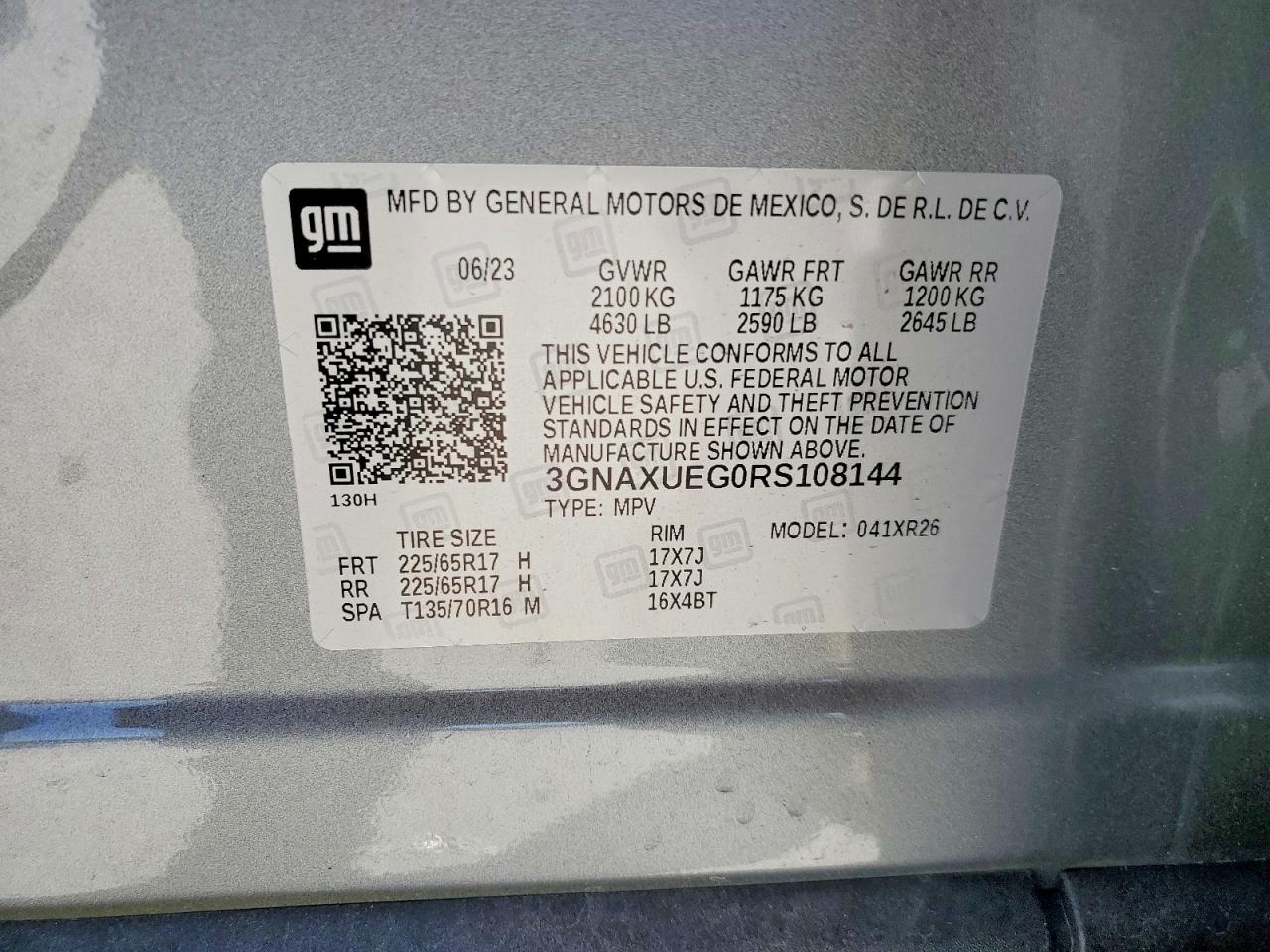 2024 CHEVROLET EQUINOX