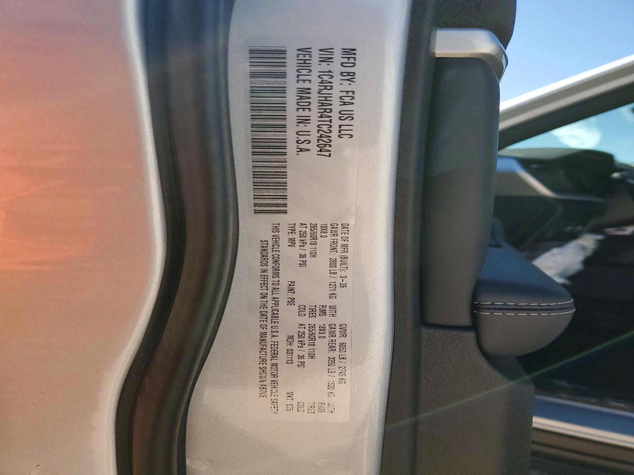 2026 JEEP CHEROKEE