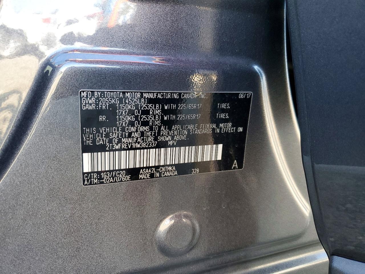 2017 TOYOTA RAV4