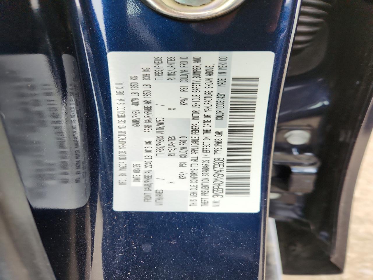 2025 MAZDA 3