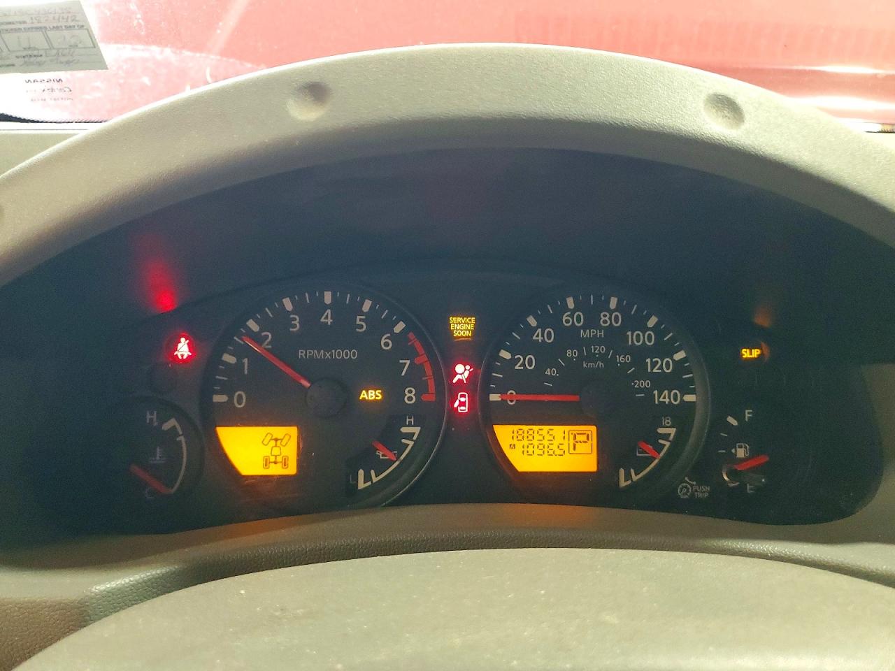 2008 NISSAN FRONTIER