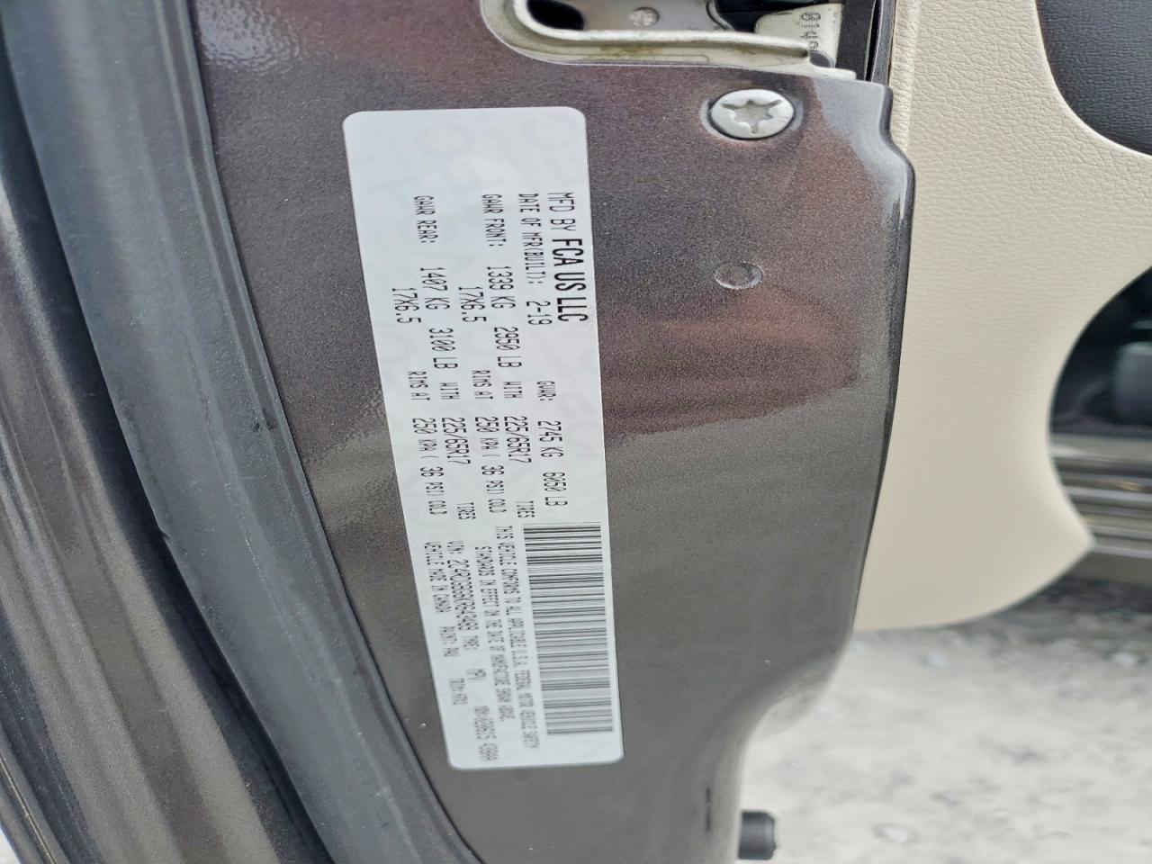 2019 DODGE CARAVAN