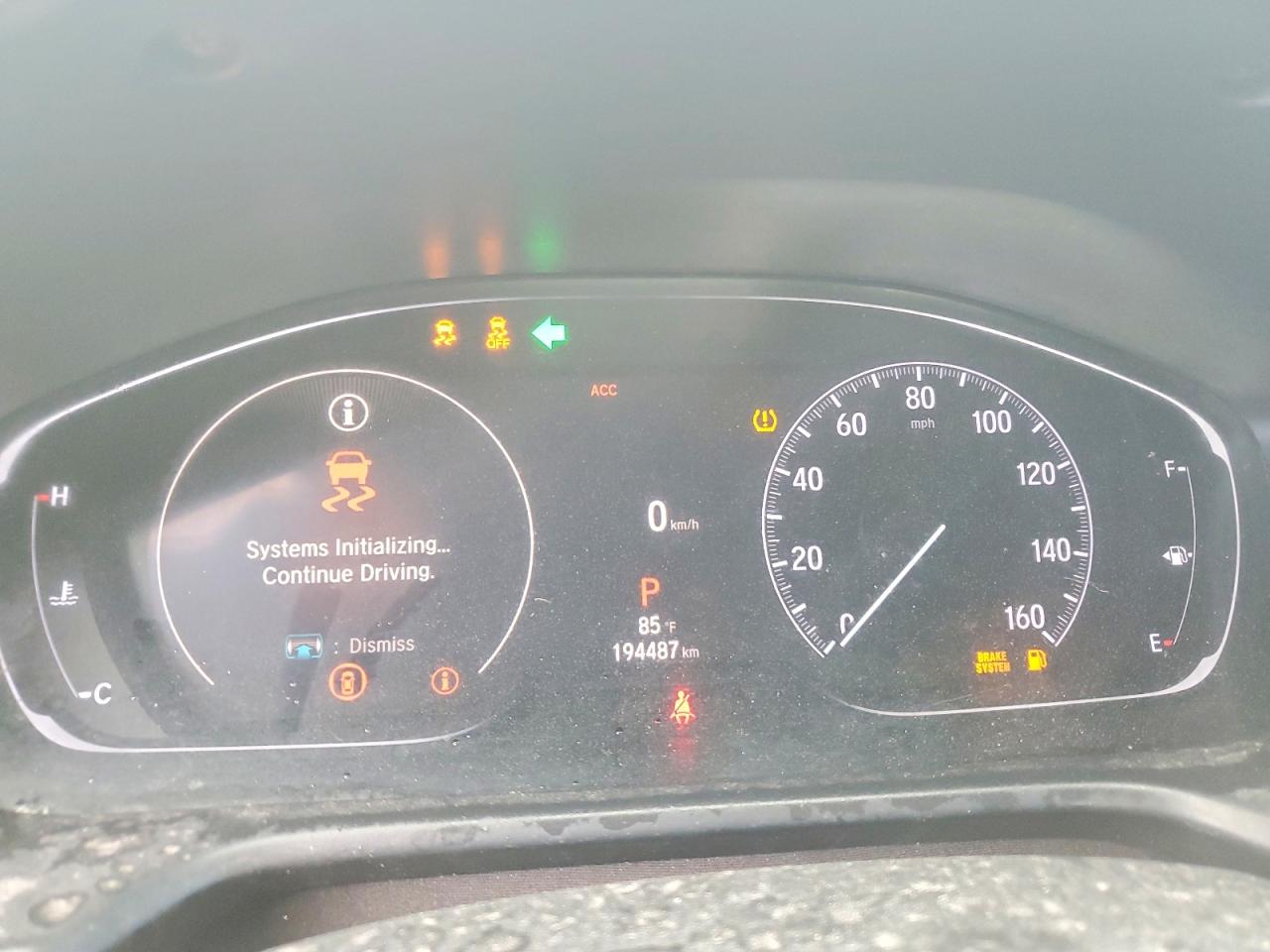2019 HONDA ACCORD