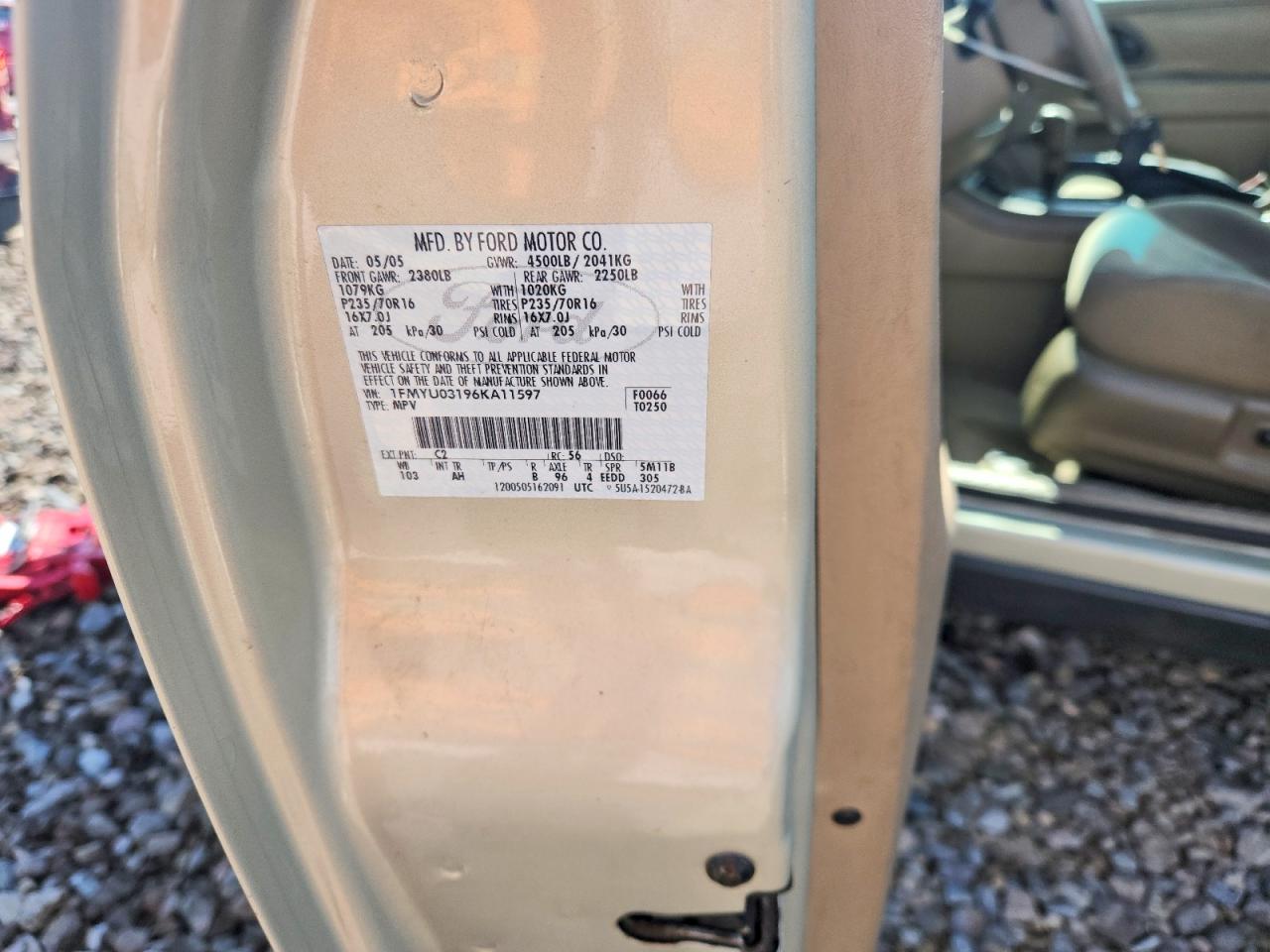 2006 FORD ESCAPE