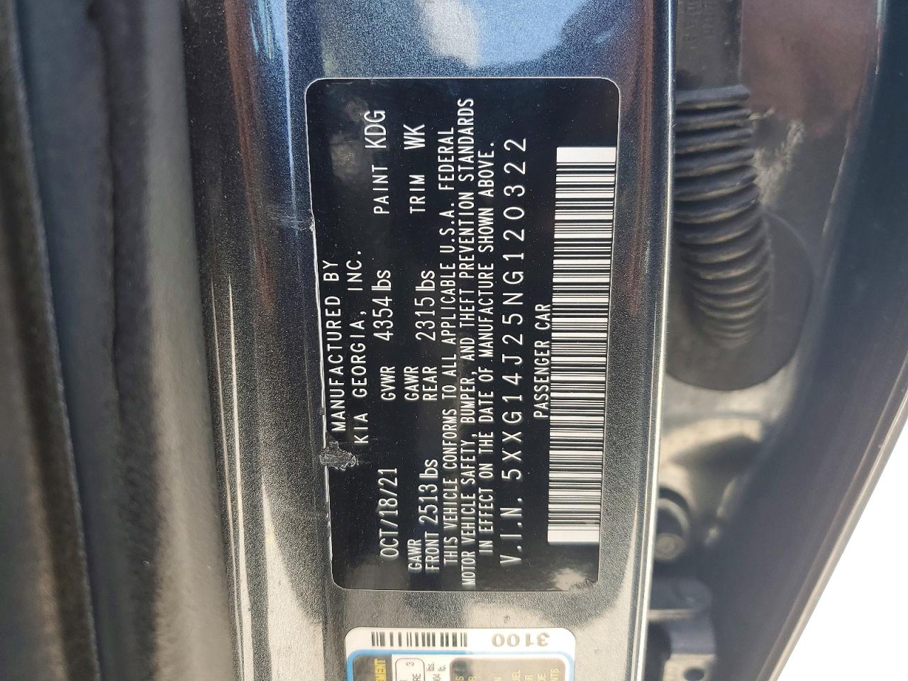 2022 KIA K5