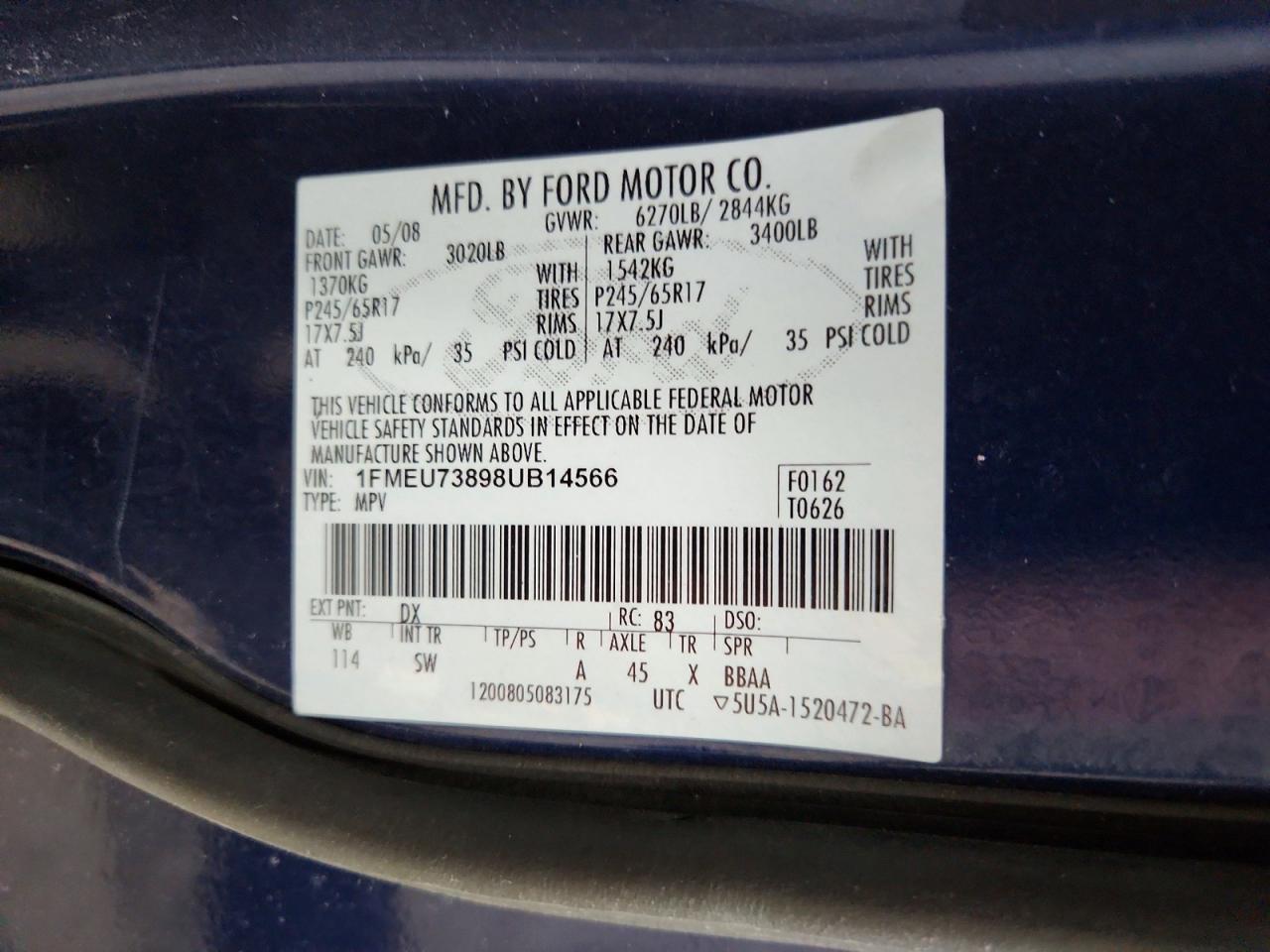2008 FORD EXPLORER