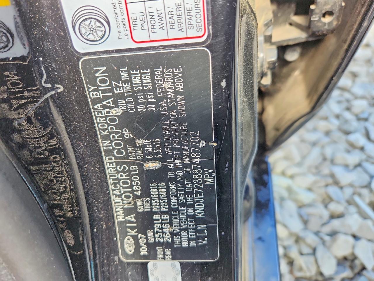 2008 KIA SPORTAGE