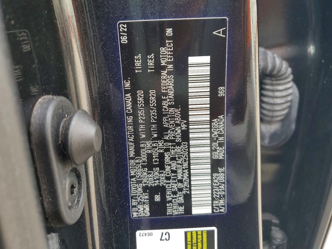 2022 LEXUS RX350