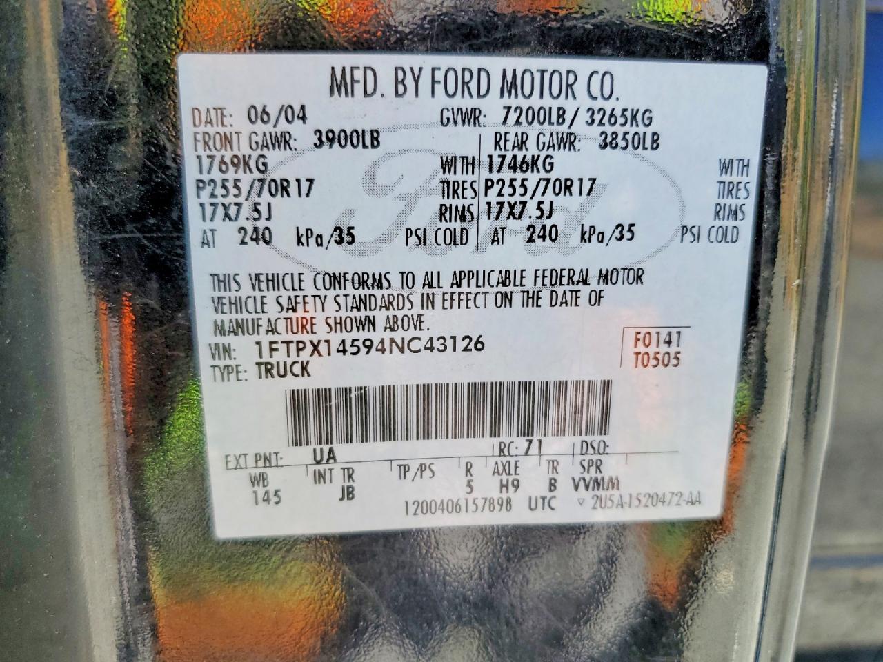 2004 FORD All Models