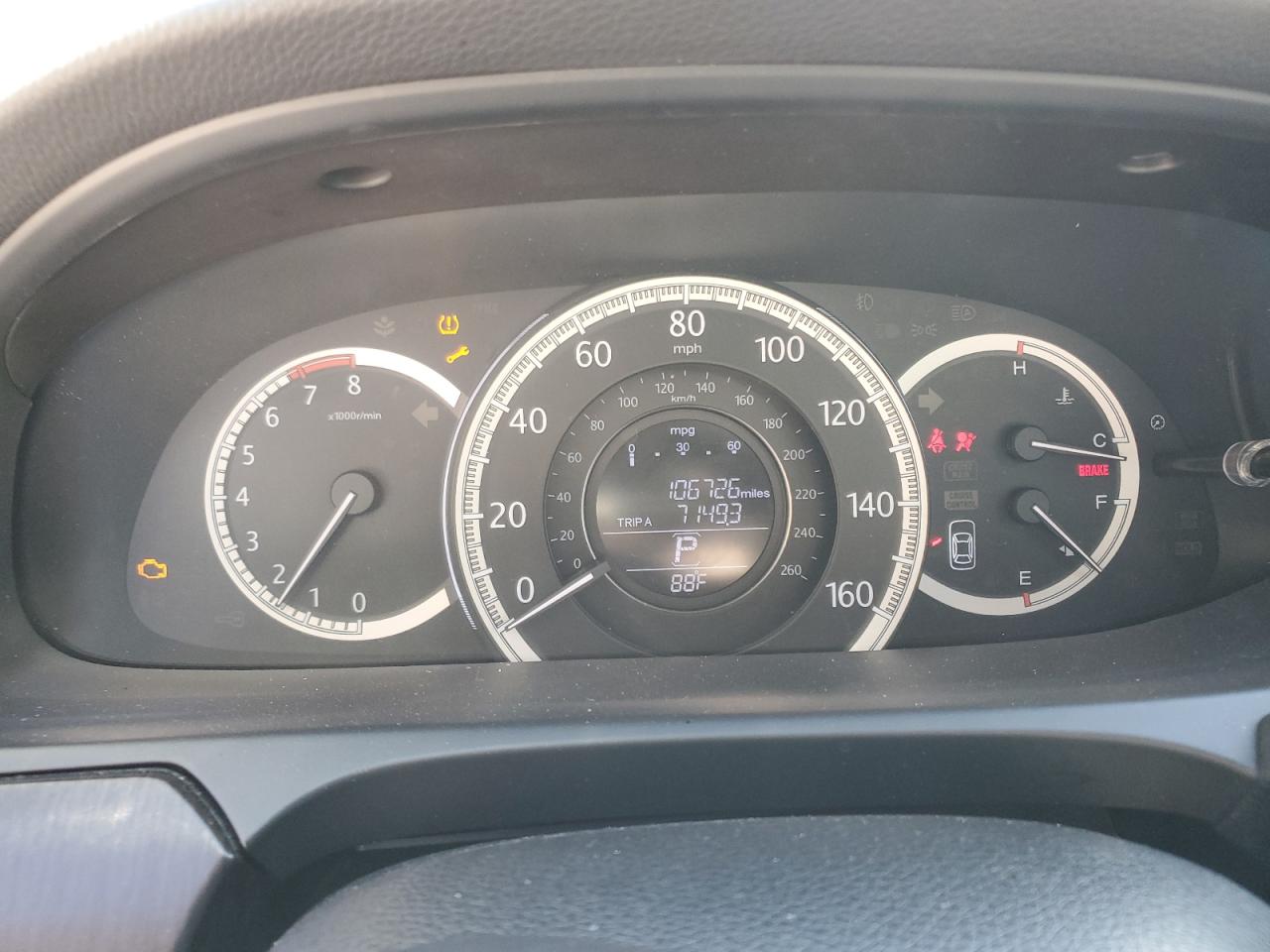 2013 HONDA ACCORD