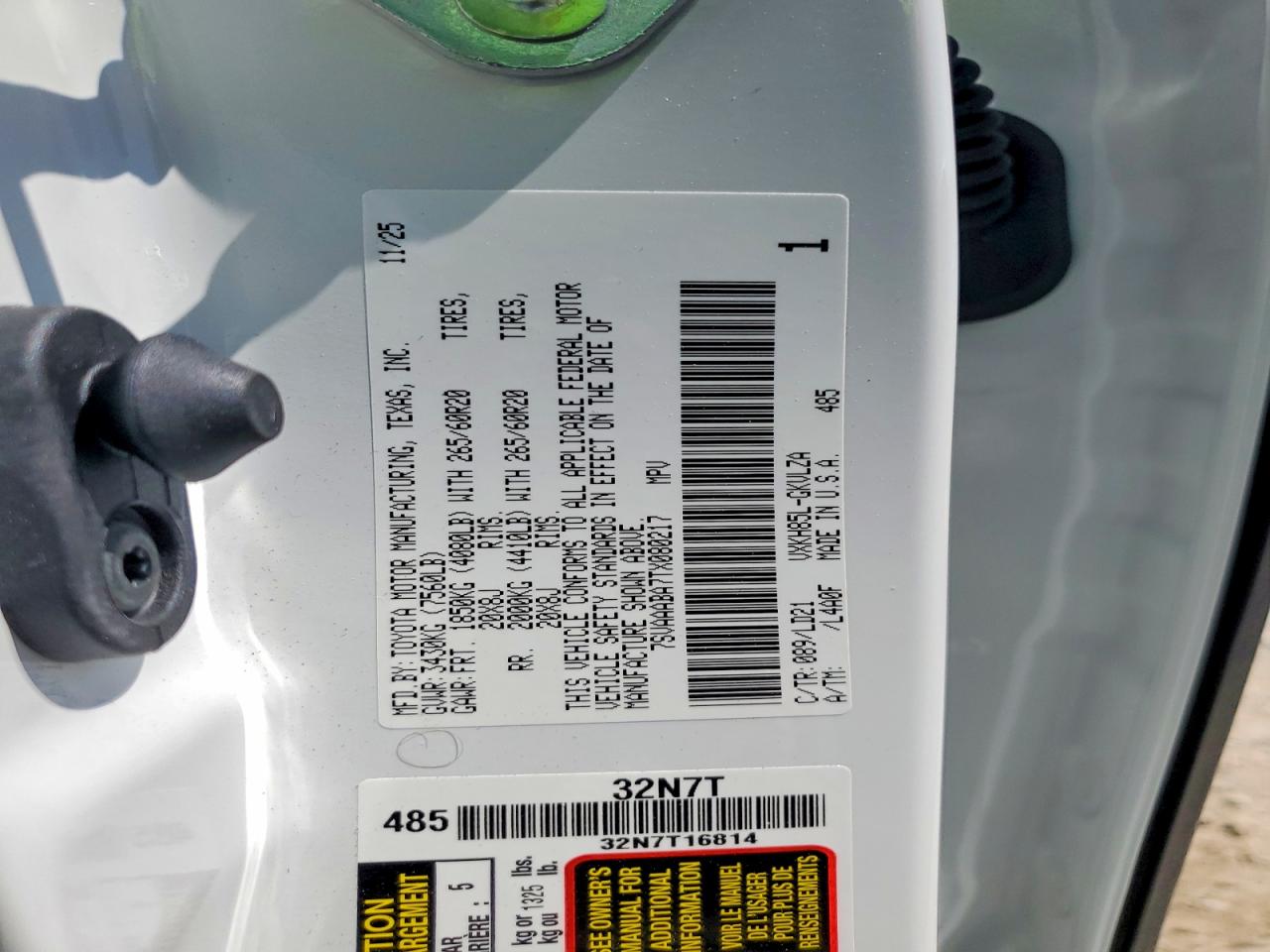 2026 TOYOTA SEQUOIA