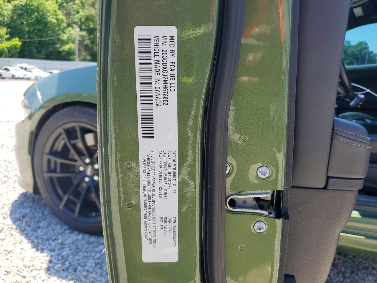 2021 DODGE CHARGER