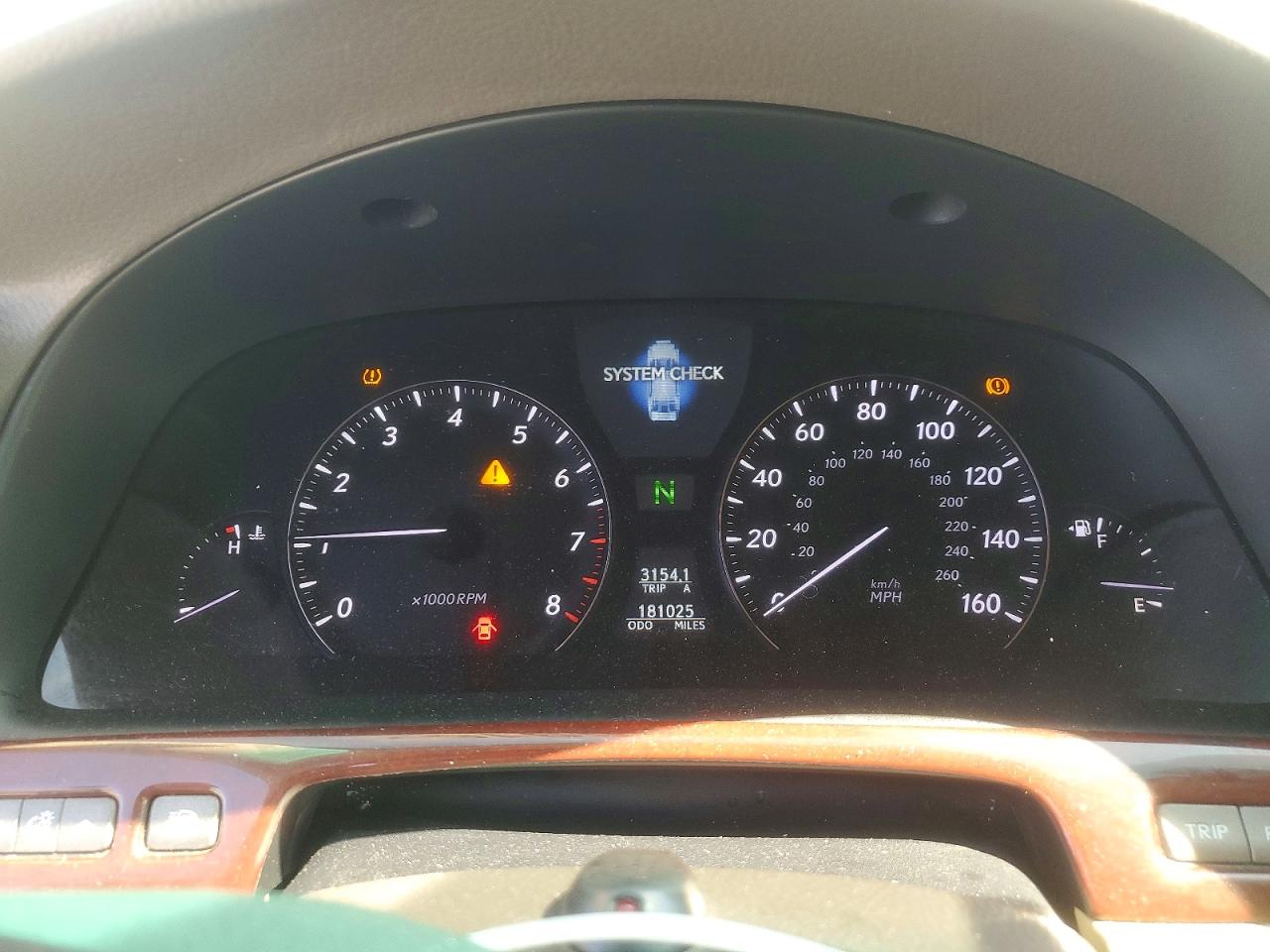 2007 LEXUS LS460