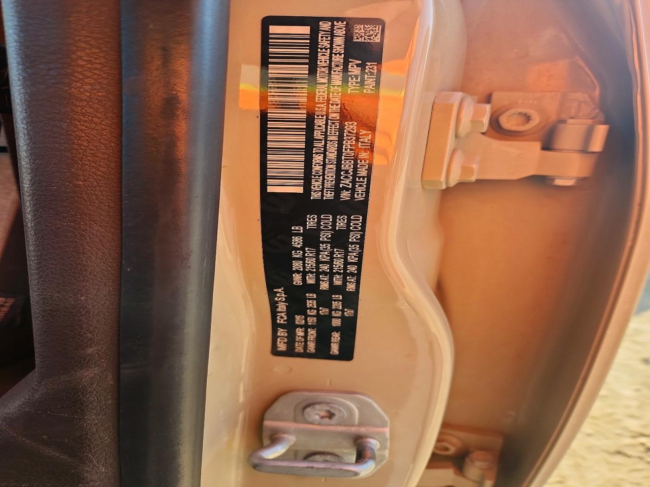 2015 JEEP RENEGADE